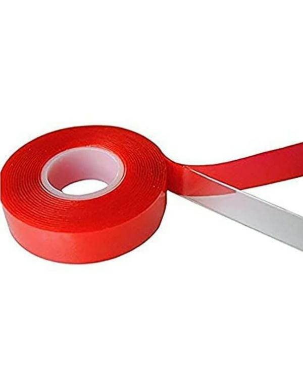 LYTIX Black, Red Synthetic 12 Hair Extension Clips with 1 Transparent