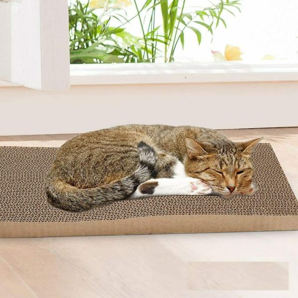Emily Pets Cat Scratcher Pads Wide Recycle Corrugated Cat Scratching