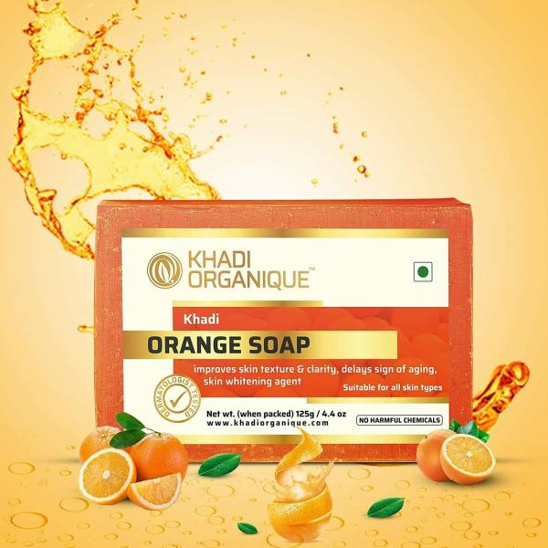 KHADI ORGANIQUE ORANGE SOAP JioMart