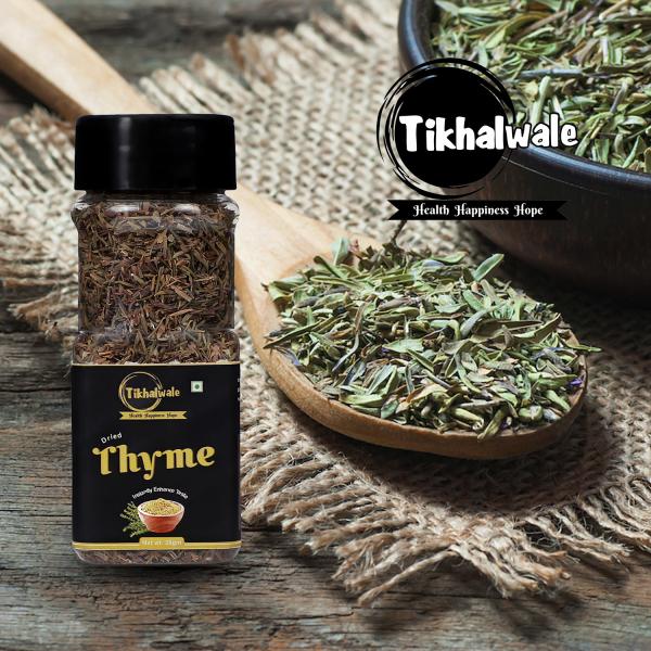Tikhalwale Combo of Rosemary Leaves 30gm and Dried Thyme 30 gm JioMart
