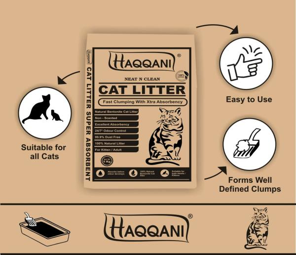 Haqqani Fast Clumping With Xtra Absorbency Scoopable Smart Natural