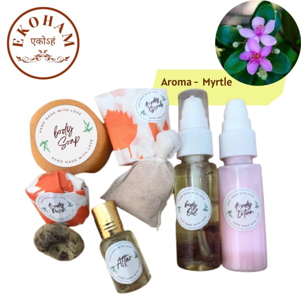 Ekoham MYRTLE Skin Care Combo KitBody Polishing & Relaxing Spa JioMart