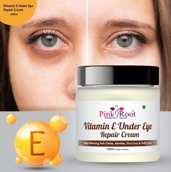 Pink Root Skin Whitening Facewash and Vitamin E Under Eye Cream 200