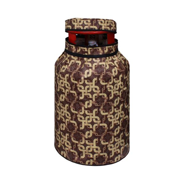 DREAM CARE LPG PVC Gas Cylinder Cover (25 * 12 Inches) Brown JioMart