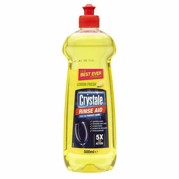 Crystale Dishwasher Rinse Aid Lemon 500 ml JioMart
