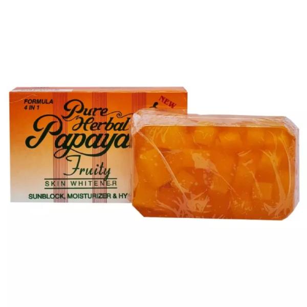 SB9 Pure Herbal Papaya Soap Skin Whitening 135gm ( Pack of 2 ) JioMart