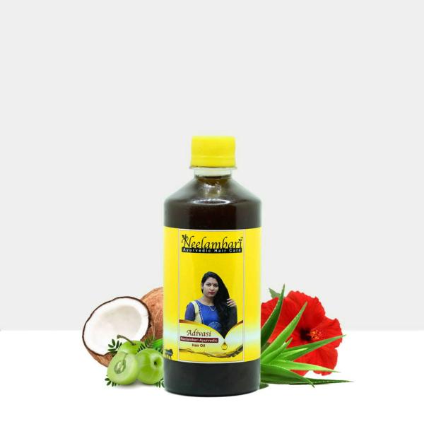 Adivasi Ayurvedic Neelambari Hair Oil, Natural Herbal Hair Oil, 250Ml