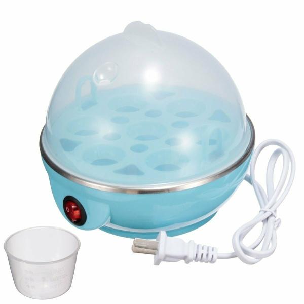 Jariwala Enterprise Plastic and Stainless Steel Egg Boiler Electric Automatic Off Steamer Cooker