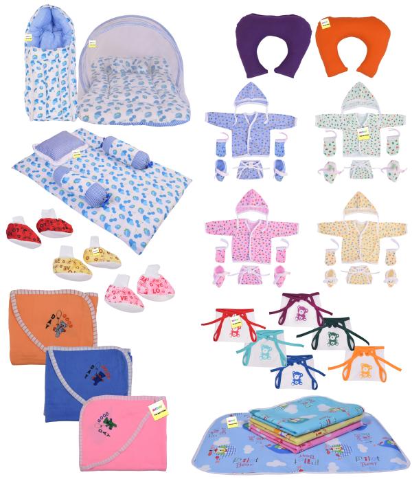 Kwitchy Baby Gift Pack New Born Complete Daily Items Combo (06 Months