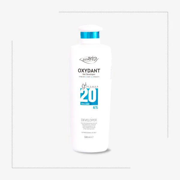 Purobio Oxydant Gel Developer 20 volume 6% hair colour cream Man & Woman  500 ml - JioMart