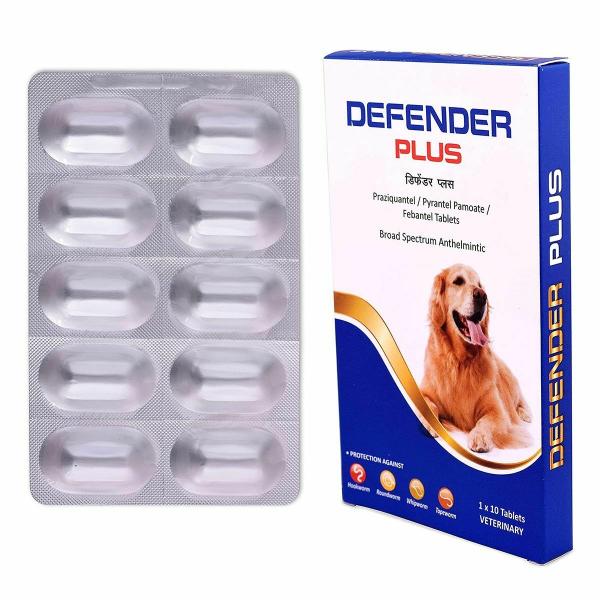 Medfly Healthcare Defender Plus Dewormer for Dogs Of All Life Stages