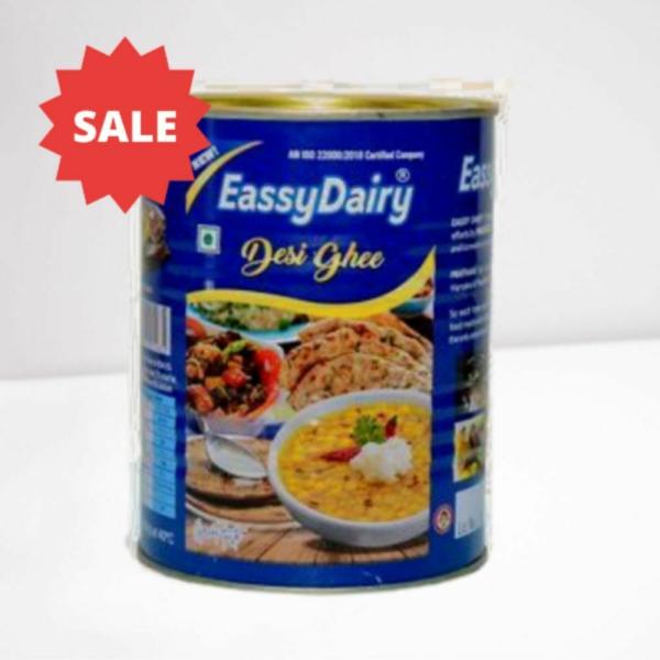 Eassy Dairy 1 L Desi Ghee Premium Desi Ghee Immunity Booster Tin