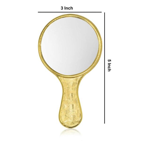 Victor Enterprises Glass Handheld Mirror With Handle JioMart