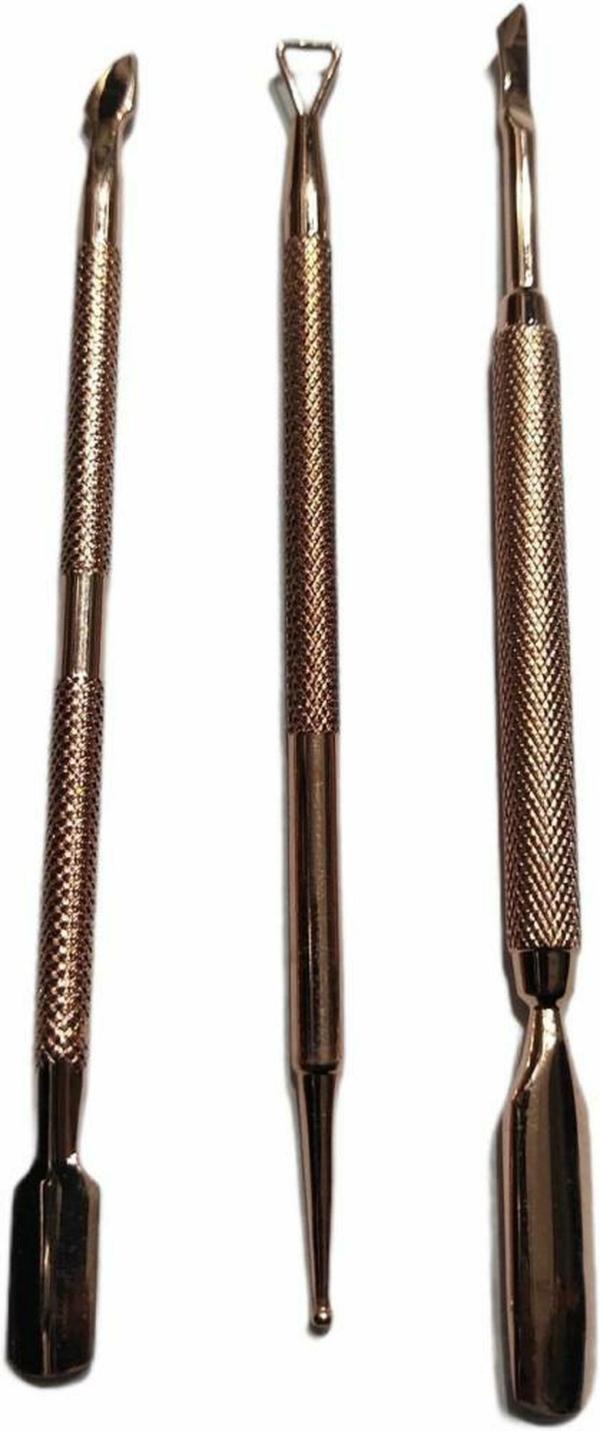 Shills Professional Dual Ended Cuticle Pusher (Pack of 3) JioMart