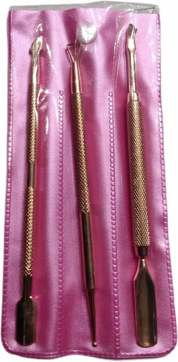 Shills Professional Dual Ended Cuticle Pusher (Pack of 3) JioMart