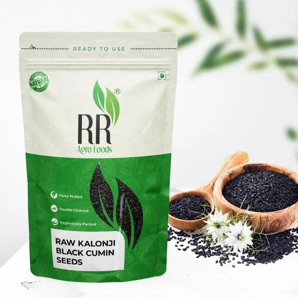 RR AGRO FOODS Nigella Seeds 100 GM Kalonji Black Cumin Seed Kala