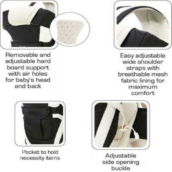 Teeny Weeny Pink Baby Carriers (0 M +) JioMart