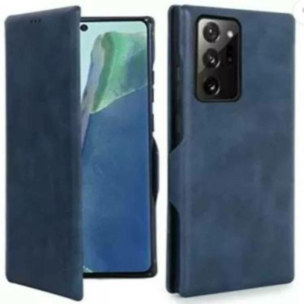 BHARJA Flip Cover for Note 20 Ultra (Blue, Pack of 1) JioMart