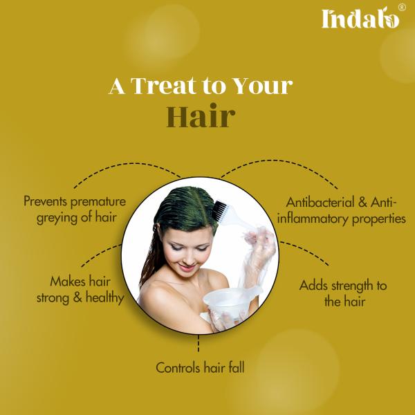 Indalo Bhringraj Powder For Hair Growth & Hair Fall Treatment
