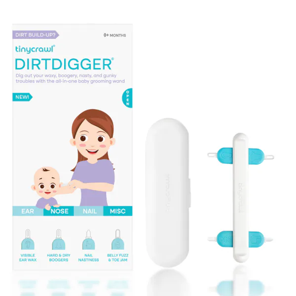 Tinycrawl Dirtdigger Multifunction Ear Nose Nail Bellybutton Cleaner for Newborn  Baby - JioMart