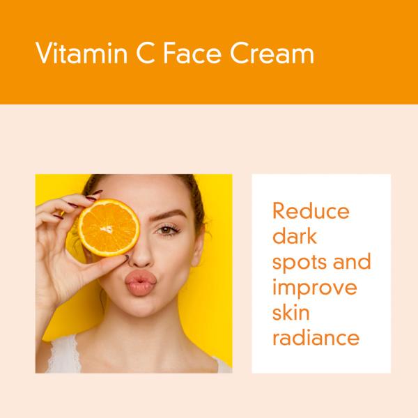 Mamario AntiWrinkle cream & Vitamin C Face Cream L Ascorbic Acid