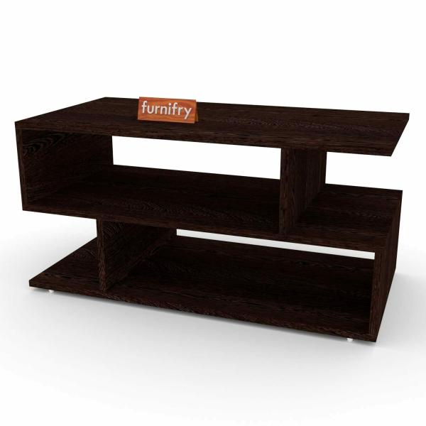 Furnifry SShape TV Unit/SetTop Box Stand For Living Room & Rooms