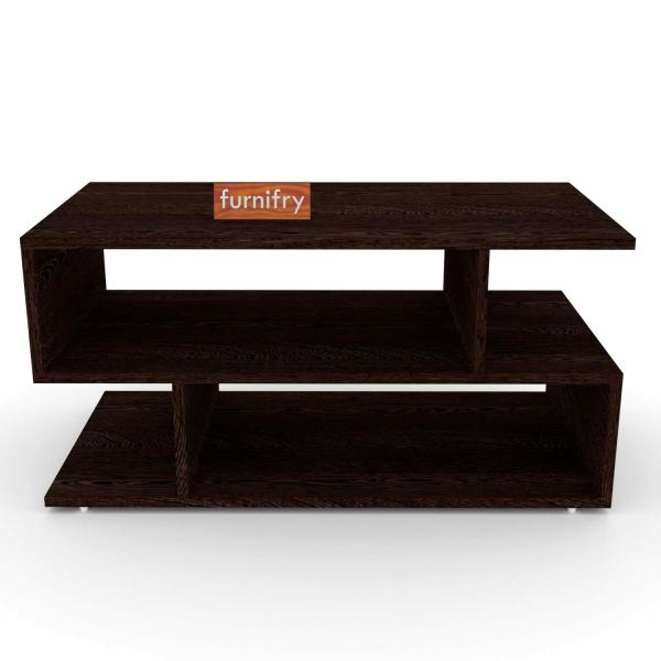 Furnifry SShape TV Unit/SetTop Box Stand For Living Room & Rooms