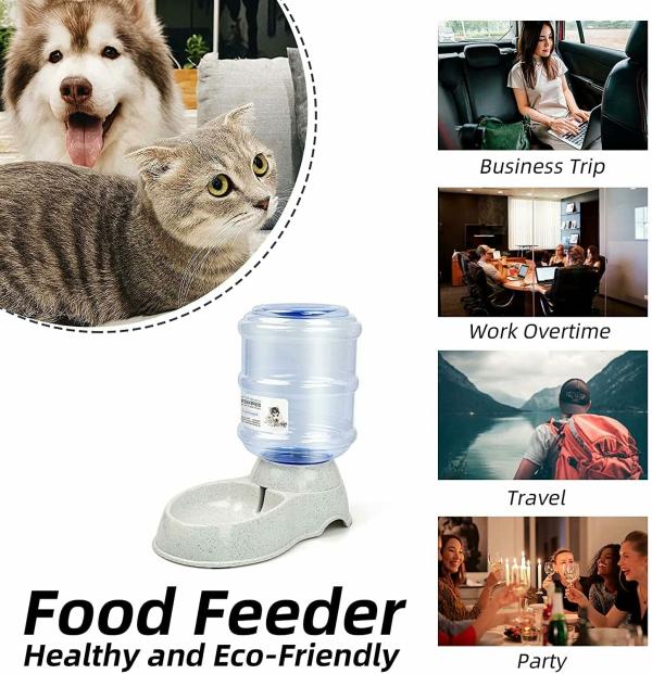 MIXCART SelfDispensing Food Dispenser,Pet Food Feeder Dispenser (Pet