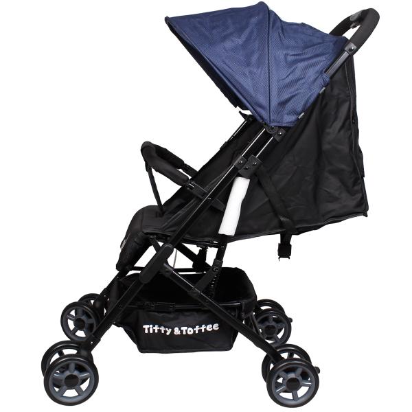 Tiffy & Toffee Z1 Modern Light Travel Baby Stroller 5 Point Safety