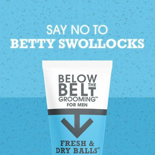 Below The Belt Grooming Fresh & Dry Balls Cool, Intimate Deodorant For