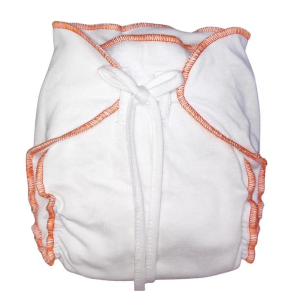 Tushions Orange Organic Cotton Wonder Nappy (69 M) JioMart