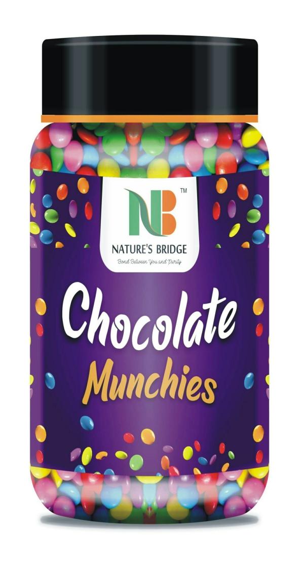 Nature's Bridge Gems Munchies Chocolate for Cake / Cupcake Decoration ...