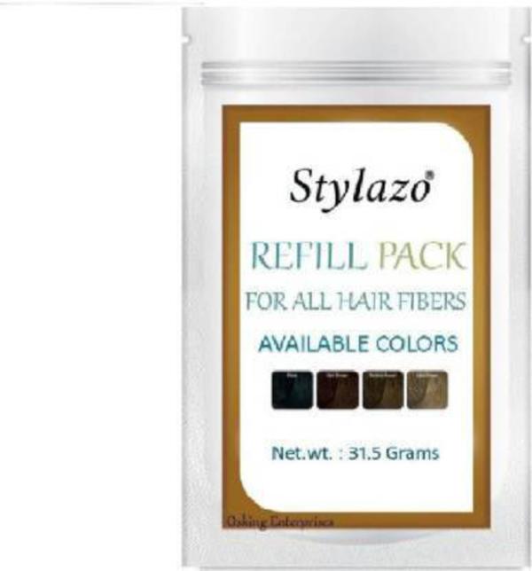 Stylazo Black Hair Building Fibers Refill 31.5 g JioMart