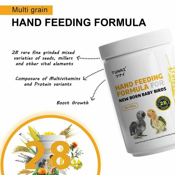 Tunai Multi Grain Mix Fine Powdered Hand Feeding Formula For All New
