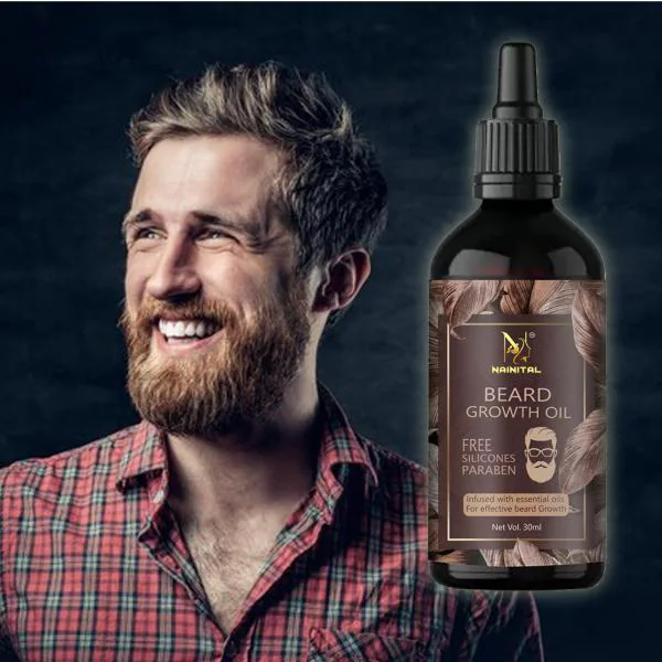 Beard Growth Oil Nourishment & Strengthening, No Harmful Chemicals