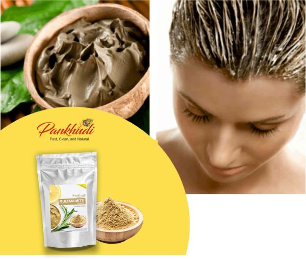 Pankhudi Multani Mitti Powder And Natural Fullers Earth Calcium