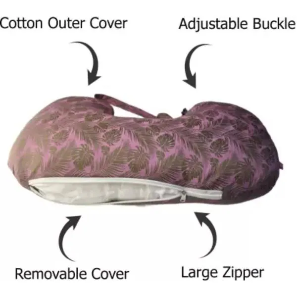 Get IT Breast feeding LARGE Pillow, Removable cover with Zip