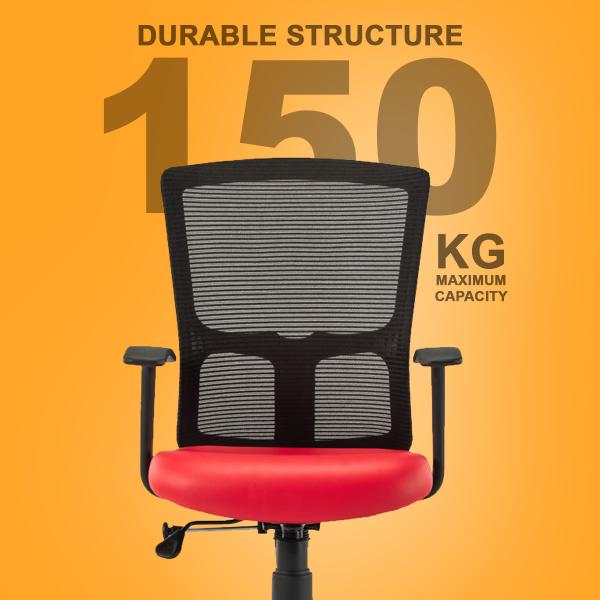 HOF F506 Mesh MidBack Metal Base Height Adjustable Work from Home