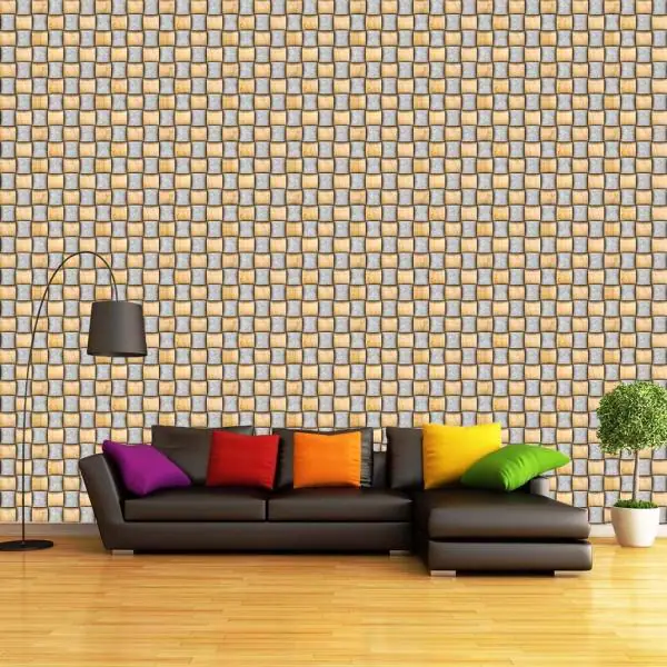 WallWear Wallpapers & Wall Stickers Model (Shatranj) Pack Of 1 Roll