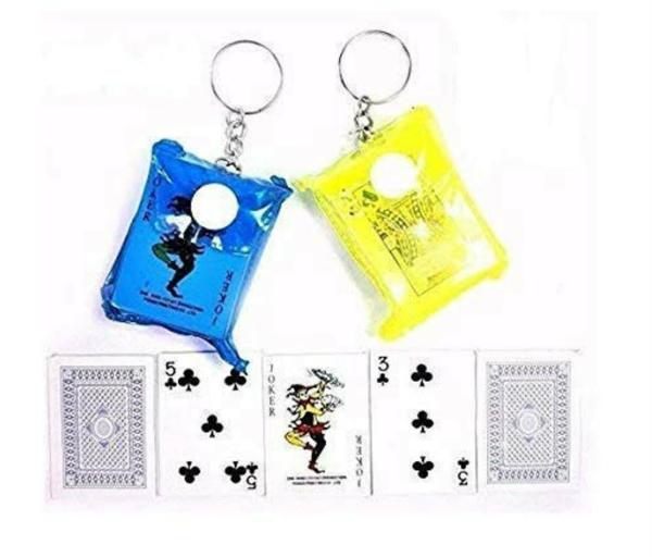 mini playing cards keychain (pack of 2) JioMart