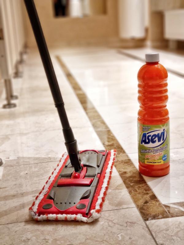 Asevi General Purpose Floor Cleaner/Concentrated Disinfectant 1L with long lasting fresh smell
