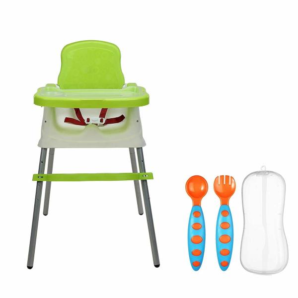Safeokid Elegant High Chair Combo, Convertible 4 In 1 Booster High