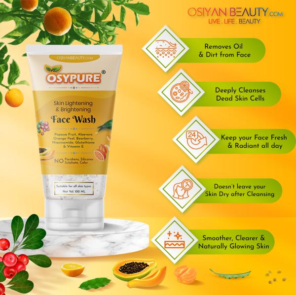 Osypure Skin Lightening & Brightening Face Wash JioMart