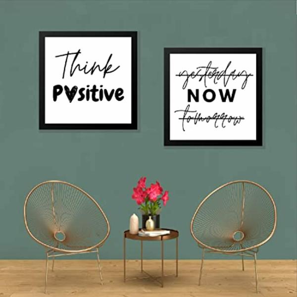 Gathari Framed Painting/Posters for Room Decoration Motivational Quote
