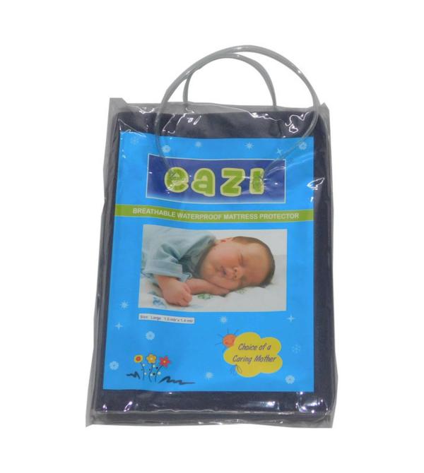 Eazi Steel Grey Waterproof Reusable Baby Quick Dry Sheet Bed Protector