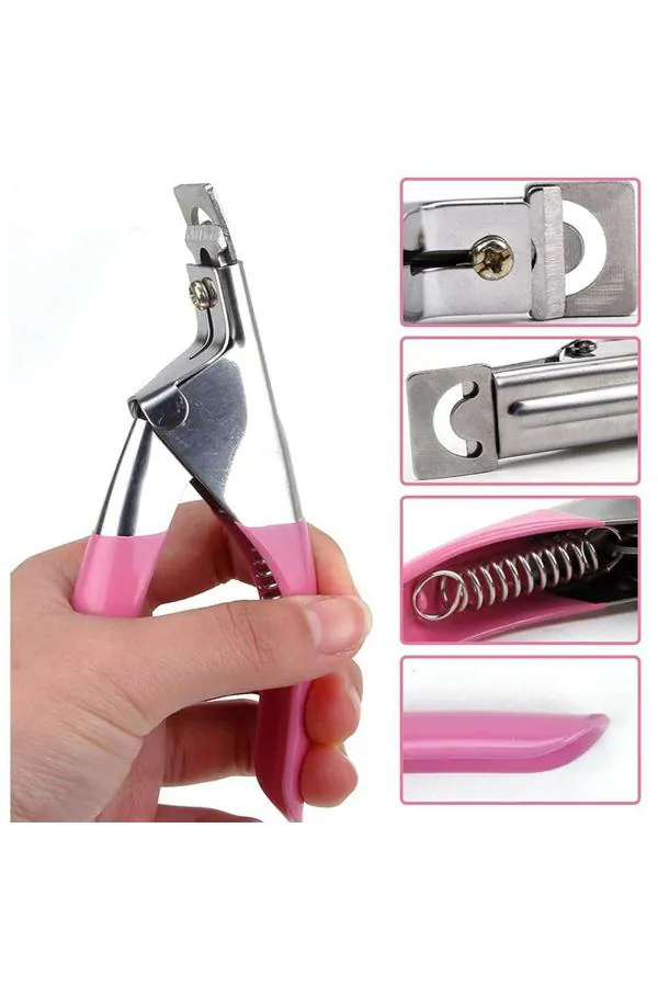 Sminakh Multicolour Stainless Steel False Nail Edge Cutter Clipper Pack