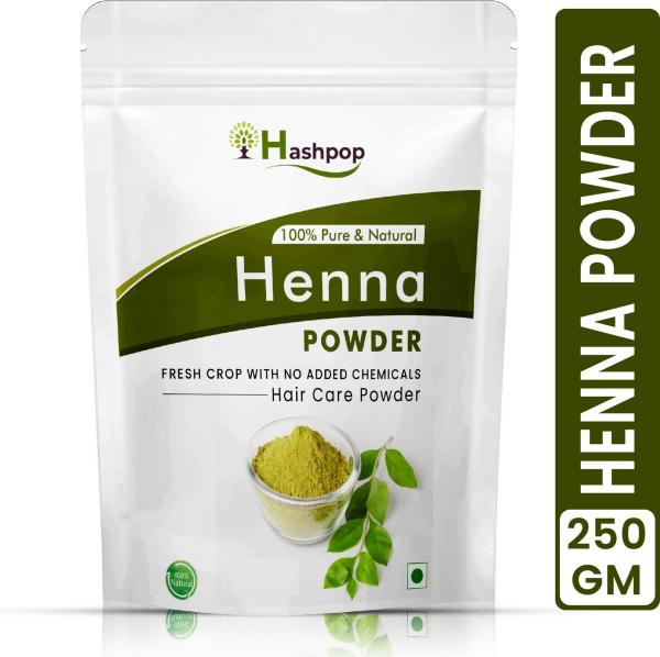 Hashpop Natural Pure Henna Leaf Powder 250g JioMart