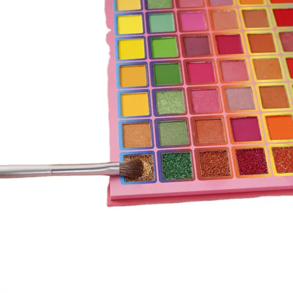 Roslet 99 Colors Via Letvass Eyeshadow Palette Matte, Glitter Highly