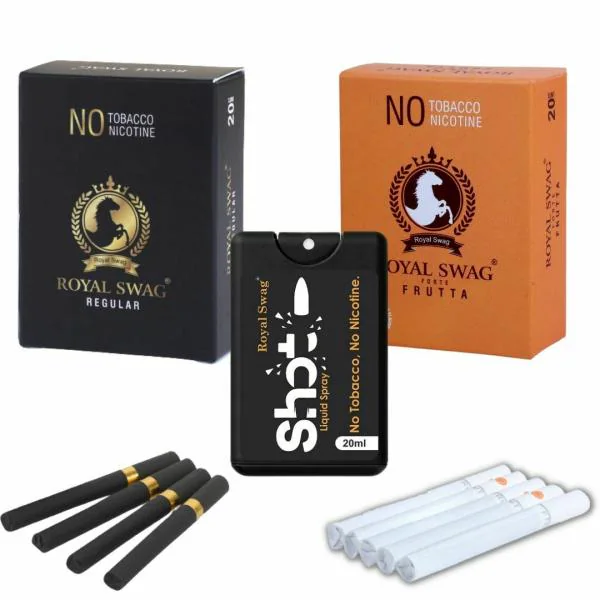 ROYAL SWAG Herbal Cigarette Regular, Frutta Flavoured (40 Sticks) 100