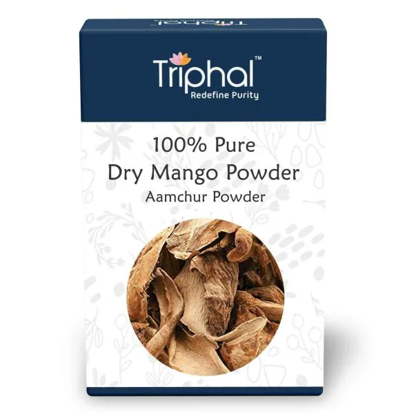 TRIPHAL Dry Mango Powder Aamchur Powder Premium Quality 100g